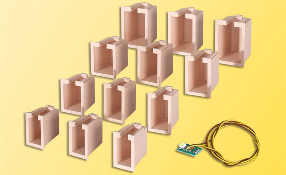 12 box illuminazione per case  4 misure