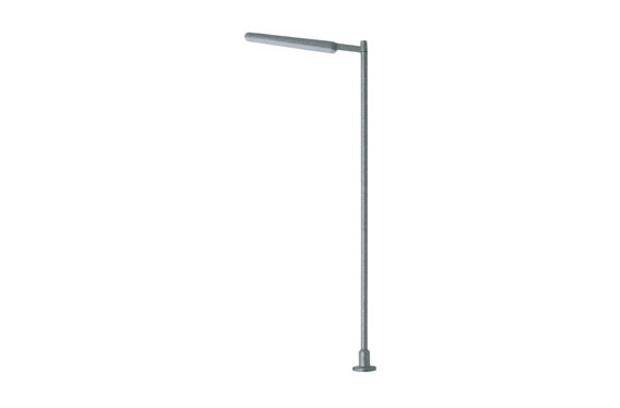 H0 lampione stradale sottile con Led