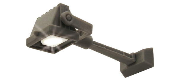 H0 faretto per fissaggio a muro con LED